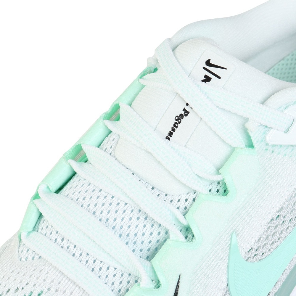 ナイキ（NIKE）（レディース）ランニングシューズ ジョギングシューズ ペガサス 41 ホワイト グリーン FD2723-113 スニーカー