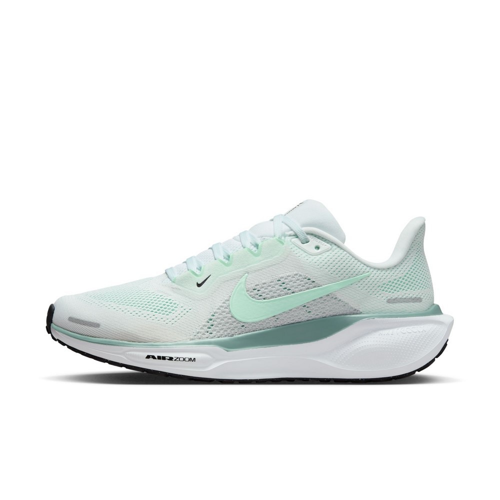 ナイキ（NIKE）（レディース）ランニングシューズ ジョギングシューズ ペガサス 41 ホワイト グリーン FD2723-113 スニーカー