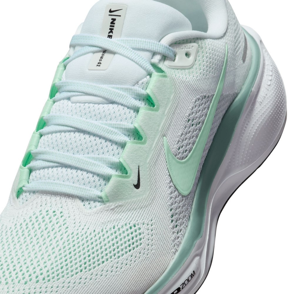ナイキ（NIKE）（レディース）ランニングシューズ ジョギングシューズ ペガサス 41 ホワイト グリーン FD2723-113 スニーカー