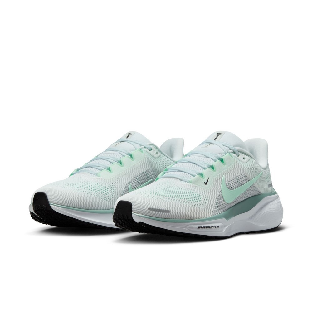 ナイキ（NIKE）（レディース）ランニングシューズ ジョギングシューズ ペガサス 41 ホワイト グリーン FD2723-113 スニーカー