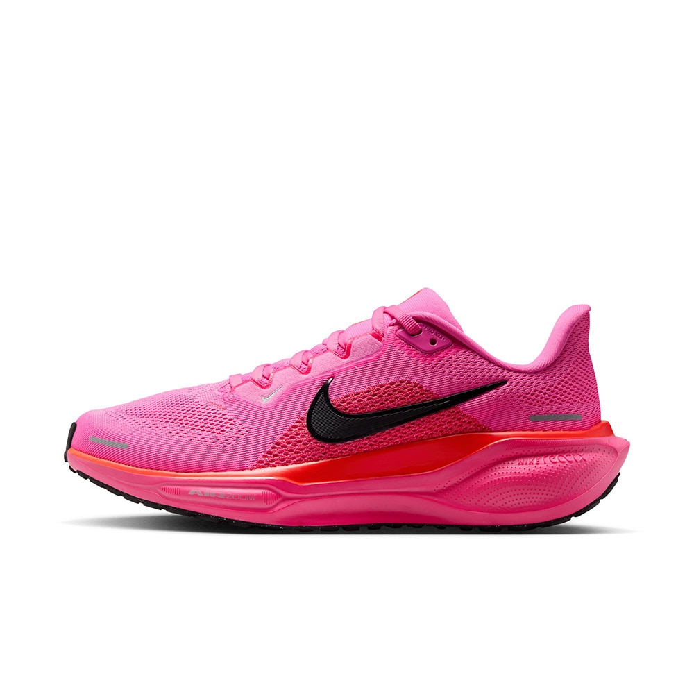 ナイキ（NIKE）（レディース）ランニングシューズ ジョギングシューズ ペガサス 41 ピンク ブラック FD2723-605 スニーカー
