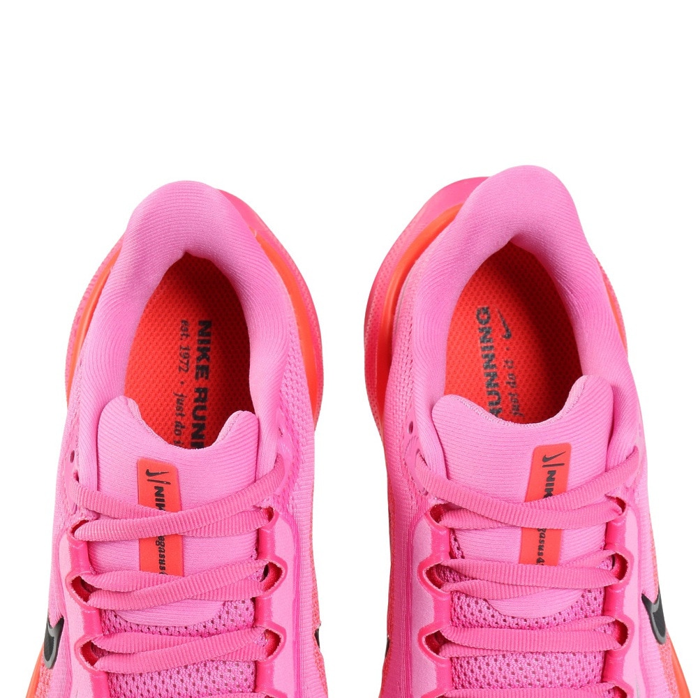 ナイキ（NIKE）（レディース）ランニングシューズ ジョギングシューズ ペガサス 41 ピンク ブラック FD2723-605 スニーカー