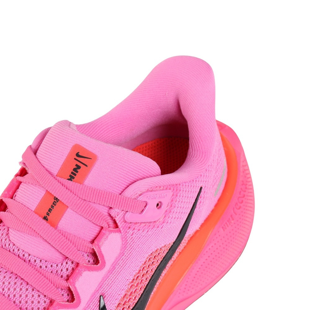 ナイキ（NIKE）（レディース）ランニングシューズ ジョギングシューズ ペガサス 41 ピンク ブラック FD2723-605 スニーカー