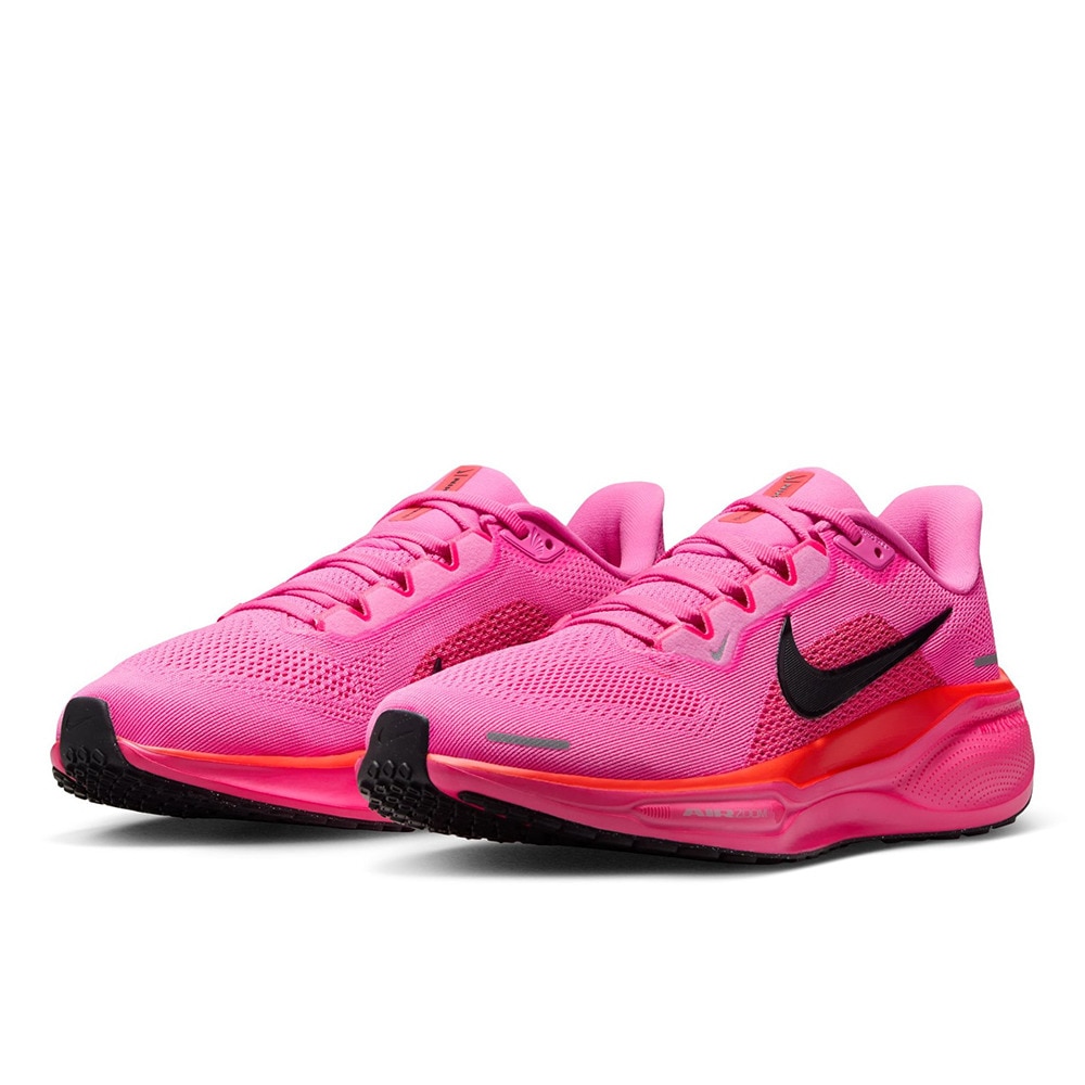 ナイキ（NIKE）（レディース）ランニングシューズ ジョギングシューズ ペガサス 41 ピンク ブラック FD2723-605 スニーカー