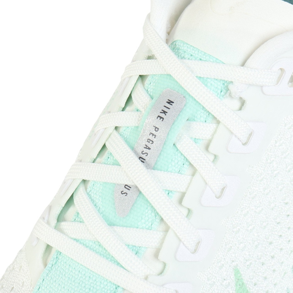 ナイキ（NIKE）（レディース）ランニングシューズ ジョギングシューズ ペガサス プラス ホワイト グリーン FQ7261-103 スニーカー