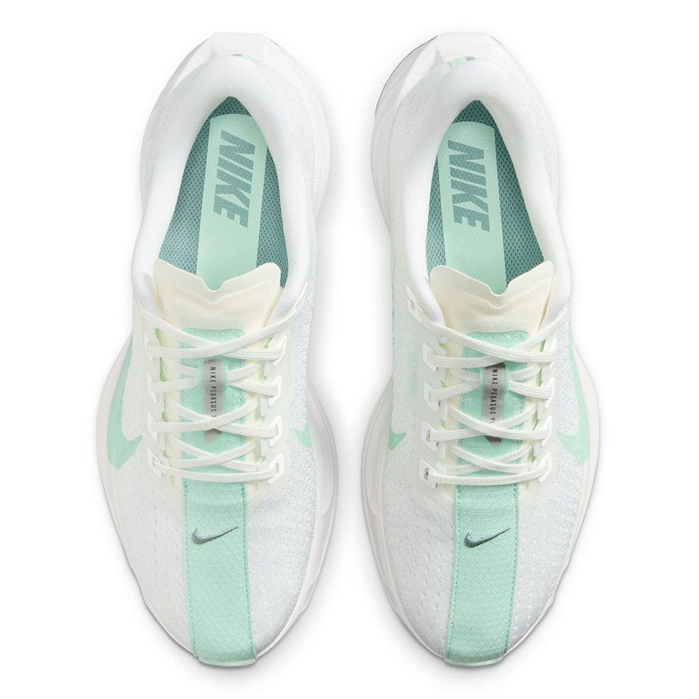 ナイキ（NIKE）（レディース）ランニングシューズ ジョギングシューズ ペガサス プラス ホワイト グリーン FQ7261-103 スニーカー