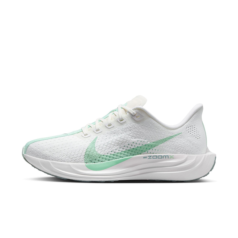 ナイキ（NIKE）（レディース）ランニングシューズ ジョギングシューズ ペガサス プラス ホワイト グリーン FQ7261-103 スニーカー