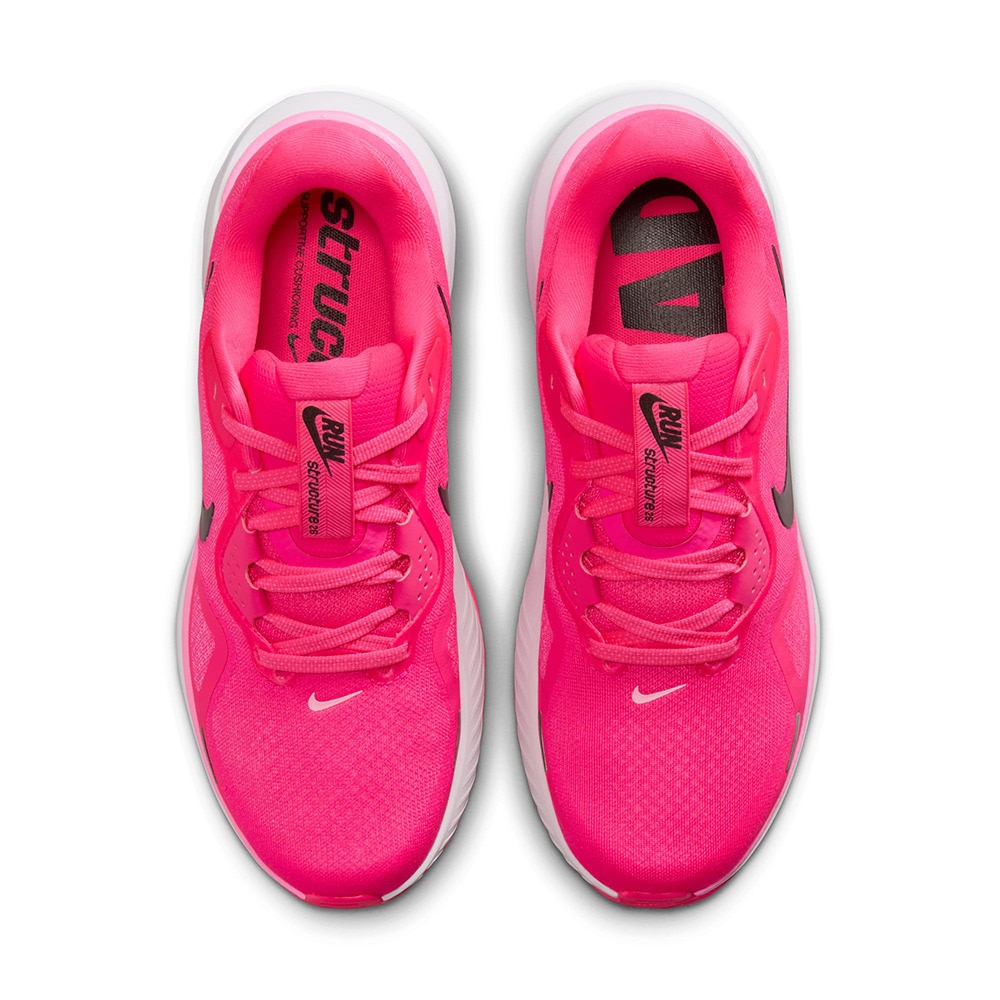 ナイキ（NIKE）（レディース）ランニングシューズ ジョギングシューズ ストラクチャー 26 ショックピンク HJ1101-601 安定性 耐久性