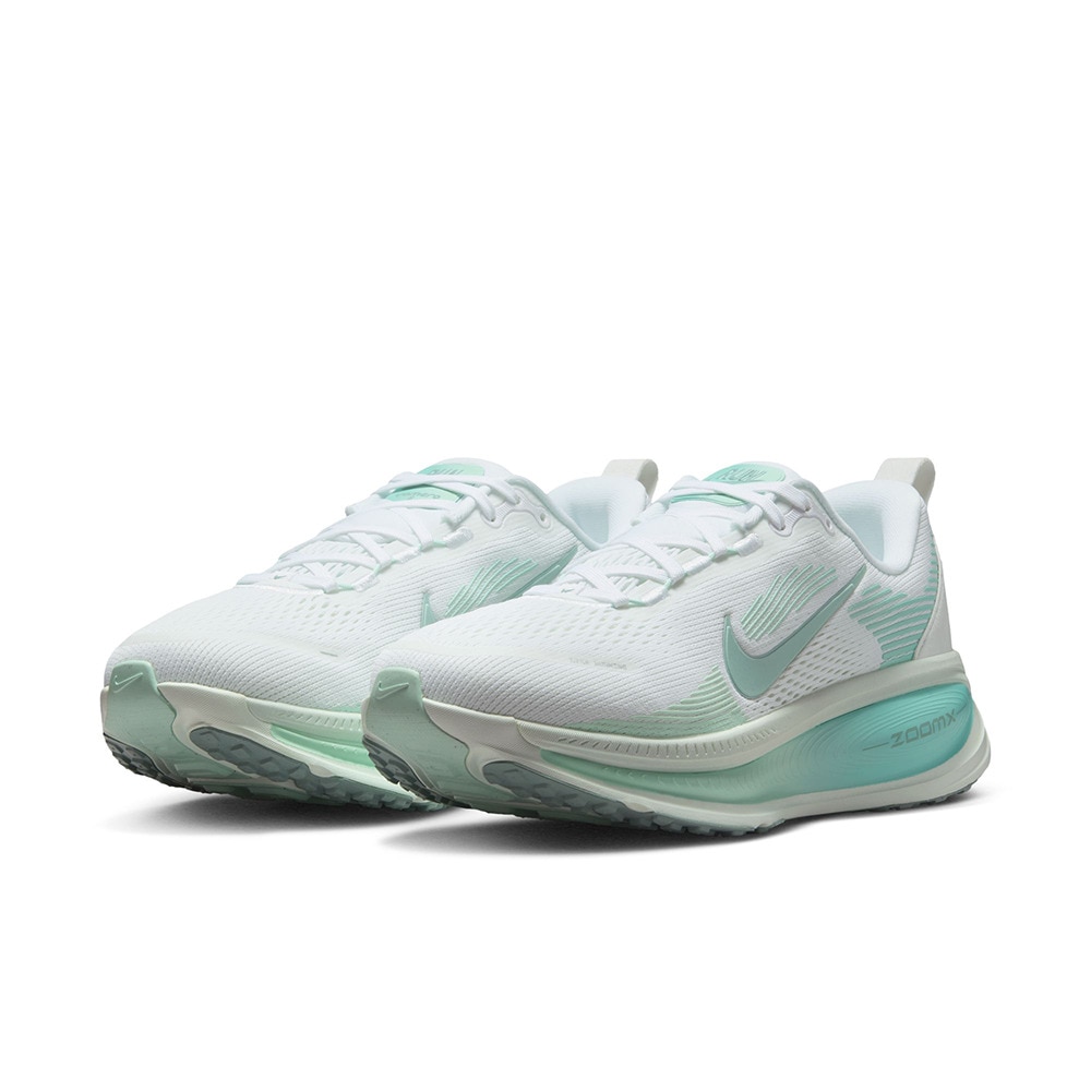 ナイキ（NIKE）（レディース）ランニングシューズ ジョギングシューズ ズーム ボメロ 18 ミント HM6804-106 スニーカー