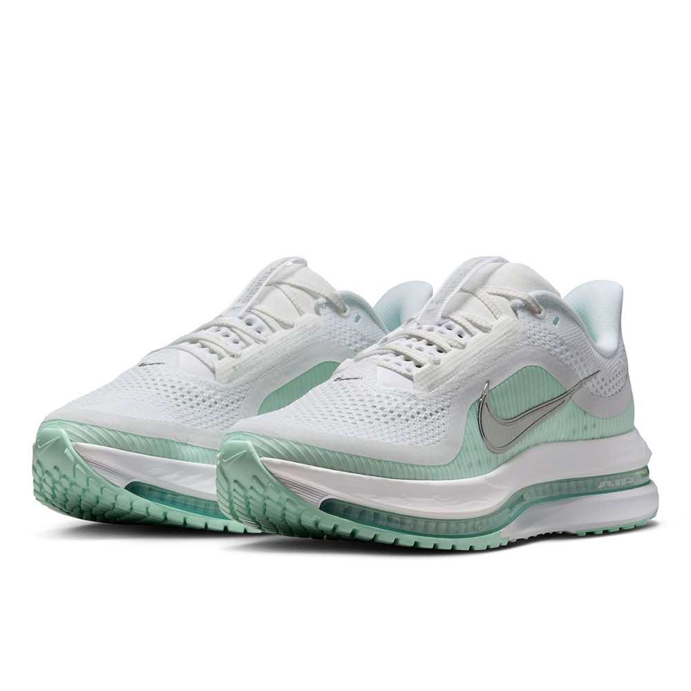 ナイキ（NIKE）（レディース）ランニングシューズ ジョギングシューズ ペガサス プレミアム ホワイト グリーン HQ2593-103 スニーカー