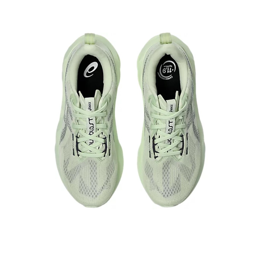 アシックス（ASICS）（レディース）ランニングシューズ ジョギングシューズ ノヴァブラスト 5  グリーン ブルー 1012B765.301 スニーカー