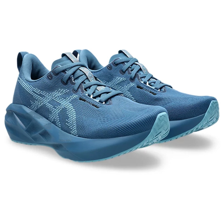アシックス（ASICS）（レディース）ランニングシューズ ジョギングシューズ ノヴァブラスト 5 ブルー ホワイト 1012B765.402 スニーカー