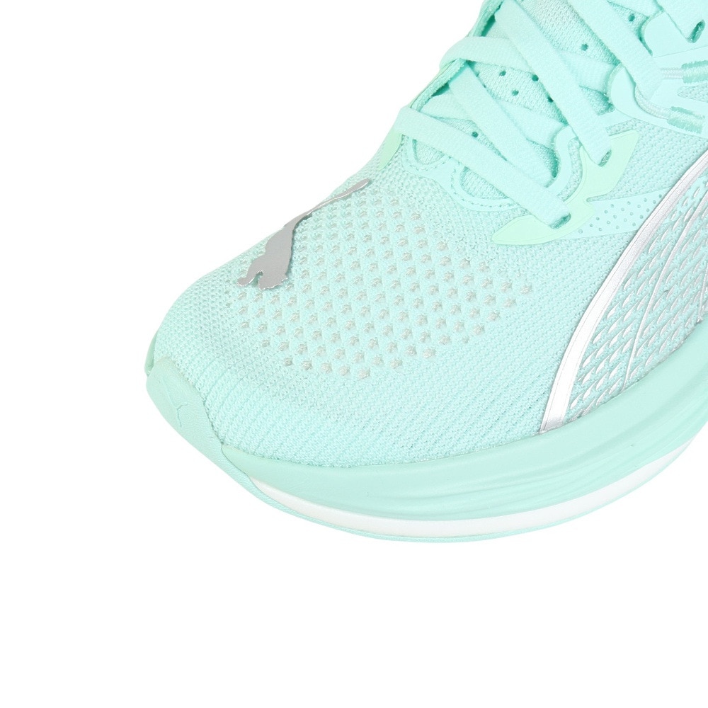 プーマ（PUMA）（レディース）ランニングシューズ ジョギングシューズ ディヴィエイト ニトロ 3 ライトブルー 30970819 スニーカー