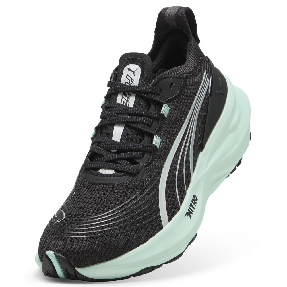 プーマ（PUMA）（レディース）ランニングシューズ ジョギングシューズ フォーエバー ラン ニトロ 2 ブラック 31047116 スニーカー