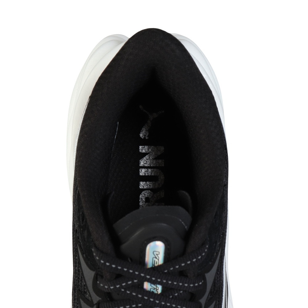 プーマ（PUMA）（レディース）ランニングシューズ ジョギングシューズ ヴェロシティ ニトロ 4 ブラック ホワイト 31114101 スニーカー