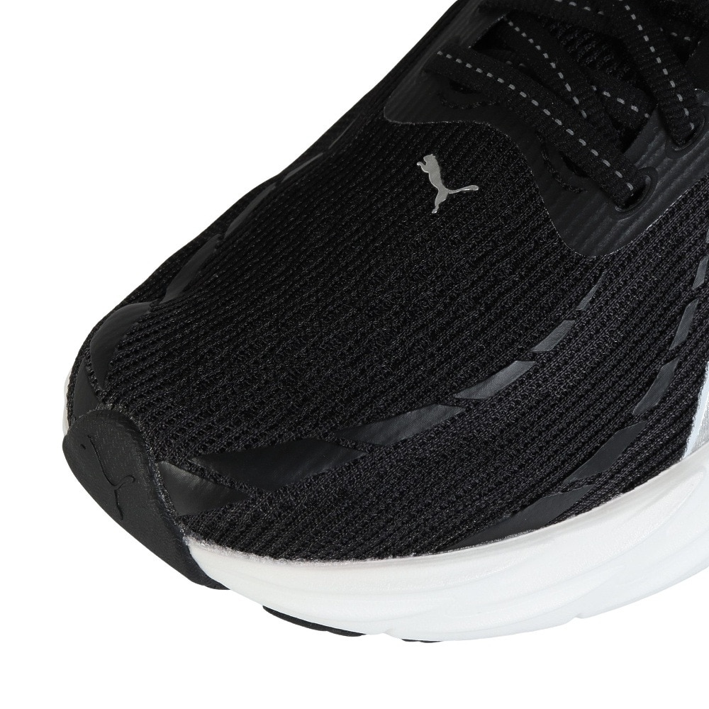 プーマ（PUMA）（レディース）ランニングシューズ ジョギングシューズ ヴェロシティ ニトロ 4 ブラック ホワイト 31114101 スニーカー