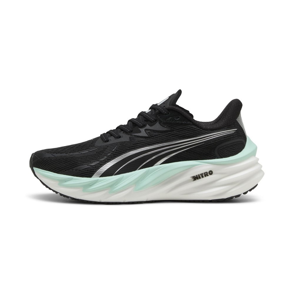 プーマ（PUMA）（レディース）ランニングシューズ ジョギングシューズ ヴェロシティ ニトロ 4 ブラック 31114103 スニーカー
