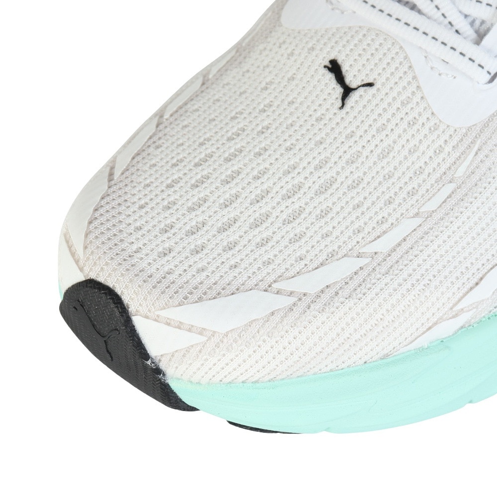 プーマ（PUMA）（レディース）ランニングシューズ ジョギングシューズ ヴェロシティ ニトロ 4 ホワイト グリーン 31114105 スニーカー