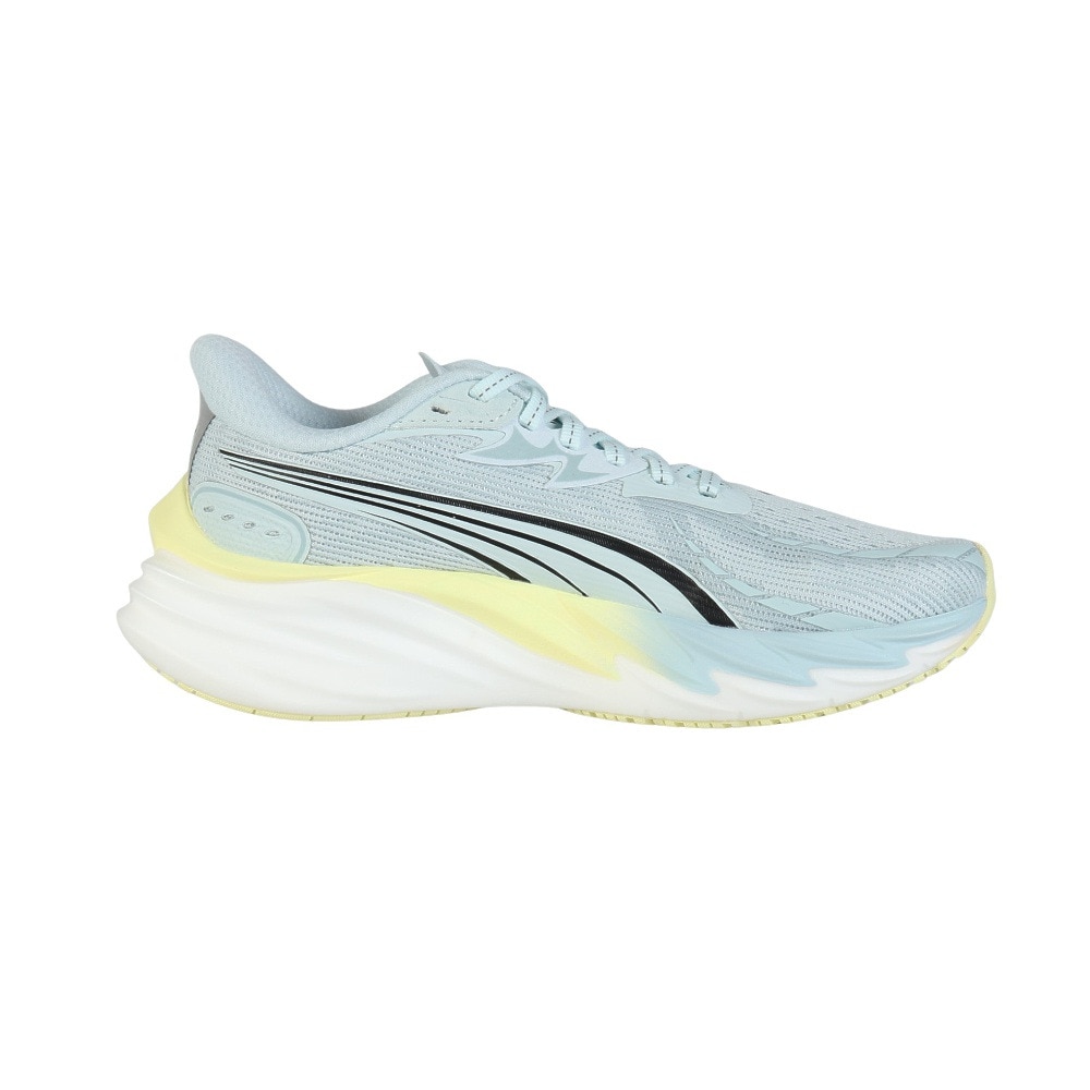 プーマ（PUMA）（レディース）ランニングシューズ ジョギングシューズ ヴェロシティ ニトロ 4 ライトブルー 31114107 スニーカー