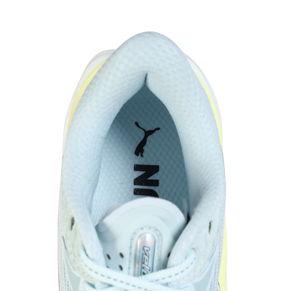プーマ（PUMA）（レディース）ランニングシューズ ジョギングシューズ ヴェロシティ ニトロ 4 ライトブルー 31114107 スニーカー