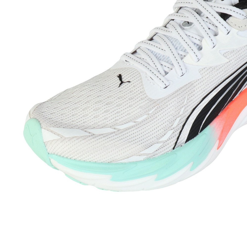 プーマ（PUMA）（レディース）ランニングシューズ ジョギングシューズ PUMA×HYROX ヴェロシティ ニトロ 4 ホワイト 31191201 スニーカー