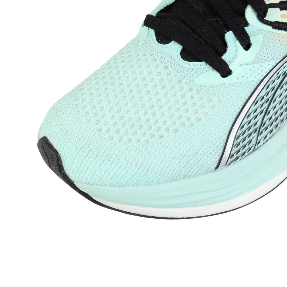プーマ（PUMA）（レディース）ランニングシューズ ジョギングシューズ プーマ ハイロックス ディヴィエイト ニトロ 3 ブルー レッド 31229401