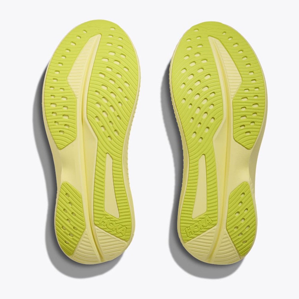 ホカ（HOKA）（レディース）ランニングシューズ ジョギングシューズ マッハ 6  ホワイト イエロー 1147810-WNH スニーカー