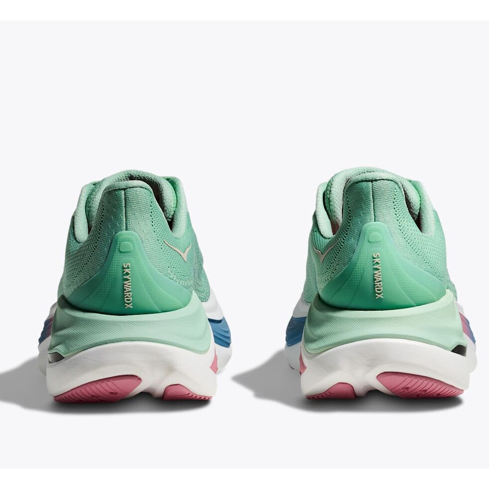 ホカ（HOKA）（レディース）ランニングシューズ ジョギングシューズ スカイワード X グリーン 1147912-JTD スニーカー 