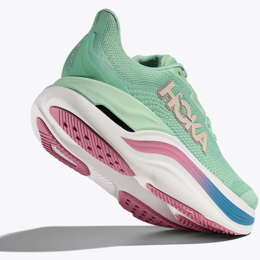 ホカ（HOKA）（レディース）ランニングシューズ ジョギングシューズ スカイワード X グリーン 1147912-JTD スニーカー 