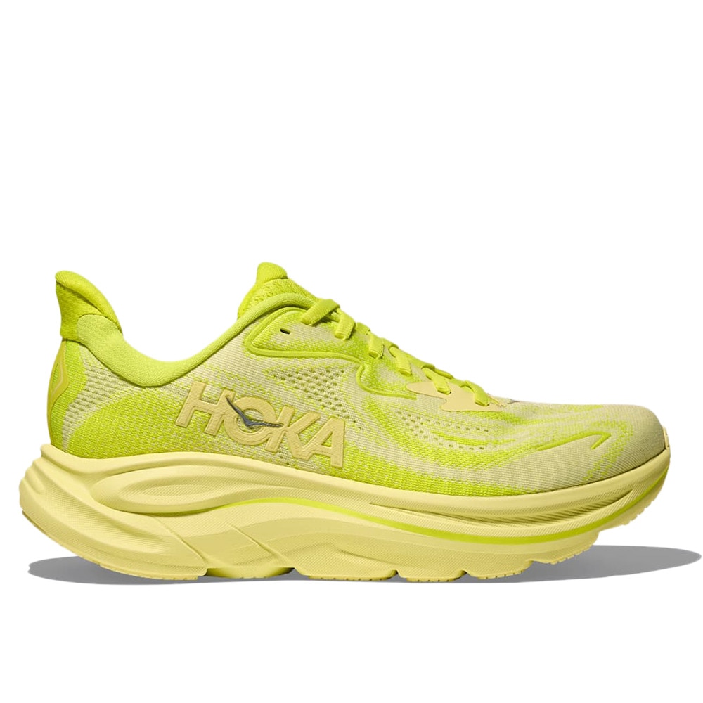 ホカ（HOKA）（レディース）ランニングシューズ ジョギングシューズ クリフトン 10  イエロー 1162031-NSS スニーカー