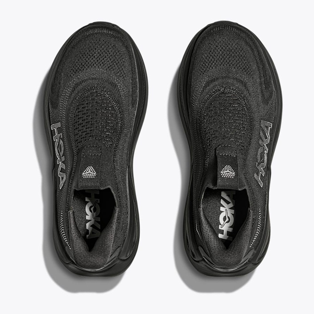 ホカ（HOKA）（レディース）ランニングシューズ ジョギングシューズ スカイワード レースレス ブラック 1168877-BBLC スニーカー