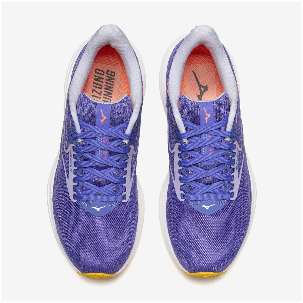 ミズノ（MIZUNO）（レディース）【先行予約商品】ノベルティ付き! ランニングシューズ ジョギングシューズ ウエーブライダー29 SW パープル ホワイト J1GD250627