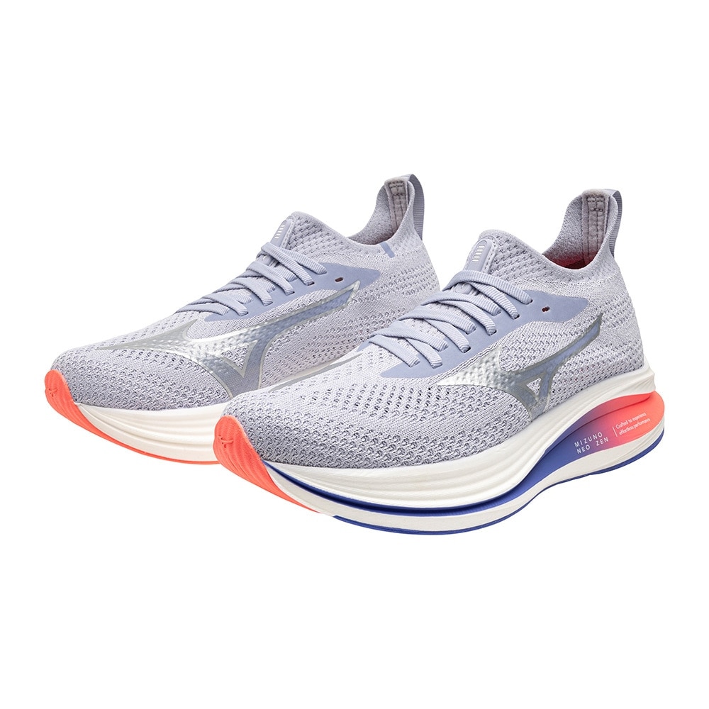ミズノ（MIZUNO）（レディース）ランニングシューズ ジョギングシューズ MIZUNO NEO ZEN J1GD258671