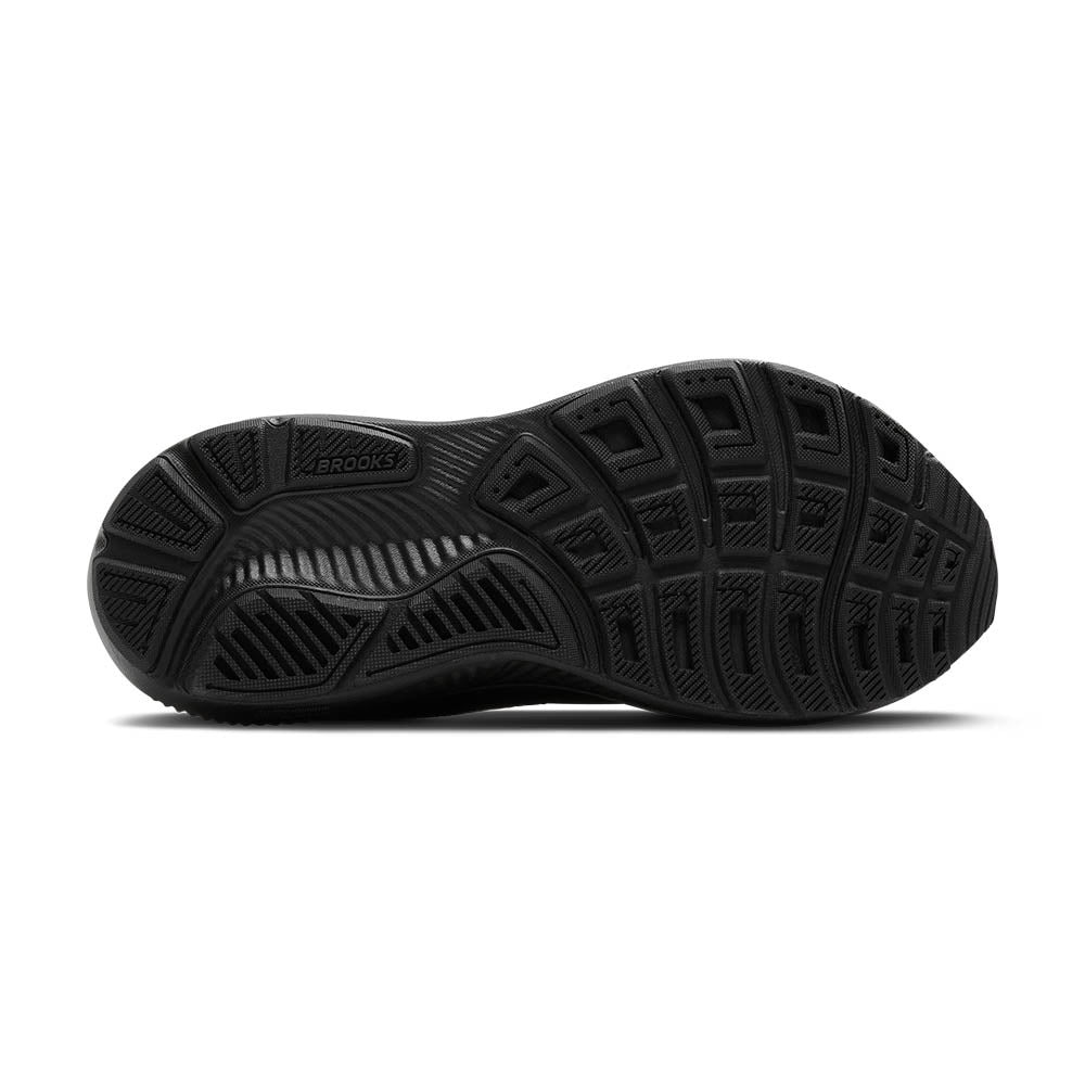ブルックス（BROOKS）（レディース）ランニングシューズ ジョギングシューズ ゴースト 17 ワイド ブラック BRW4313 BLK スニーカー