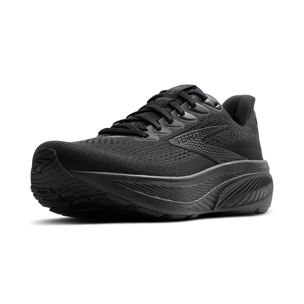 ブルックス（BROOKS）（レディース）ランニングシューズ ジョギングシューズ ゴースト 17 ワイド ブラック BRW4313 BLK スニーカー