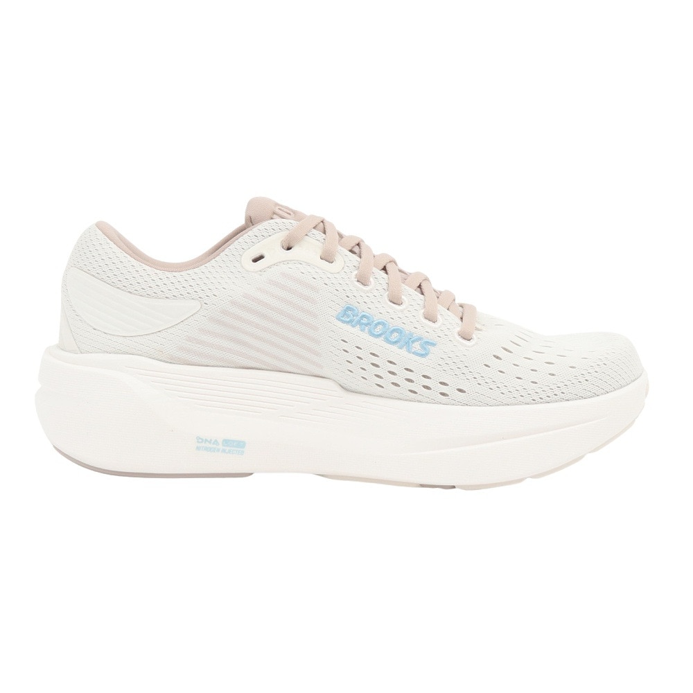 ブルックス（BROOKS）（レディース）ランニングシューズ ジョギングシューズ ゴースト マックス 3 オフホワイト BRW4572 GRY スニーカー