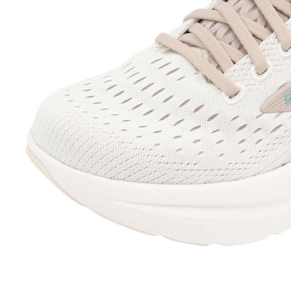 ブルックス（BROOKS）（レディース）ランニングシューズ ジョギングシューズ ゴースト マックス 3 オフホワイト BRW4572 GRY スニーカー