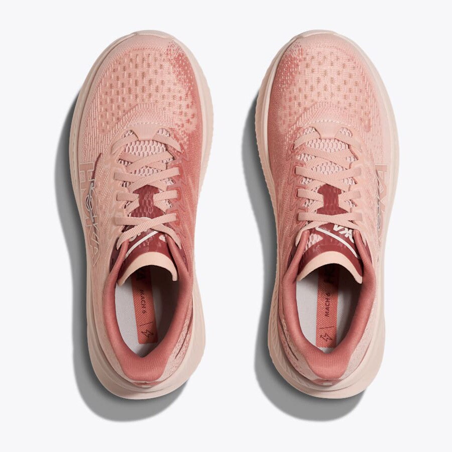 ホカ（HOKA）（レディース）ランニングシューズ ジョギングシューズ マッハ 6 ローズ 1147810-RSLT スニーカー