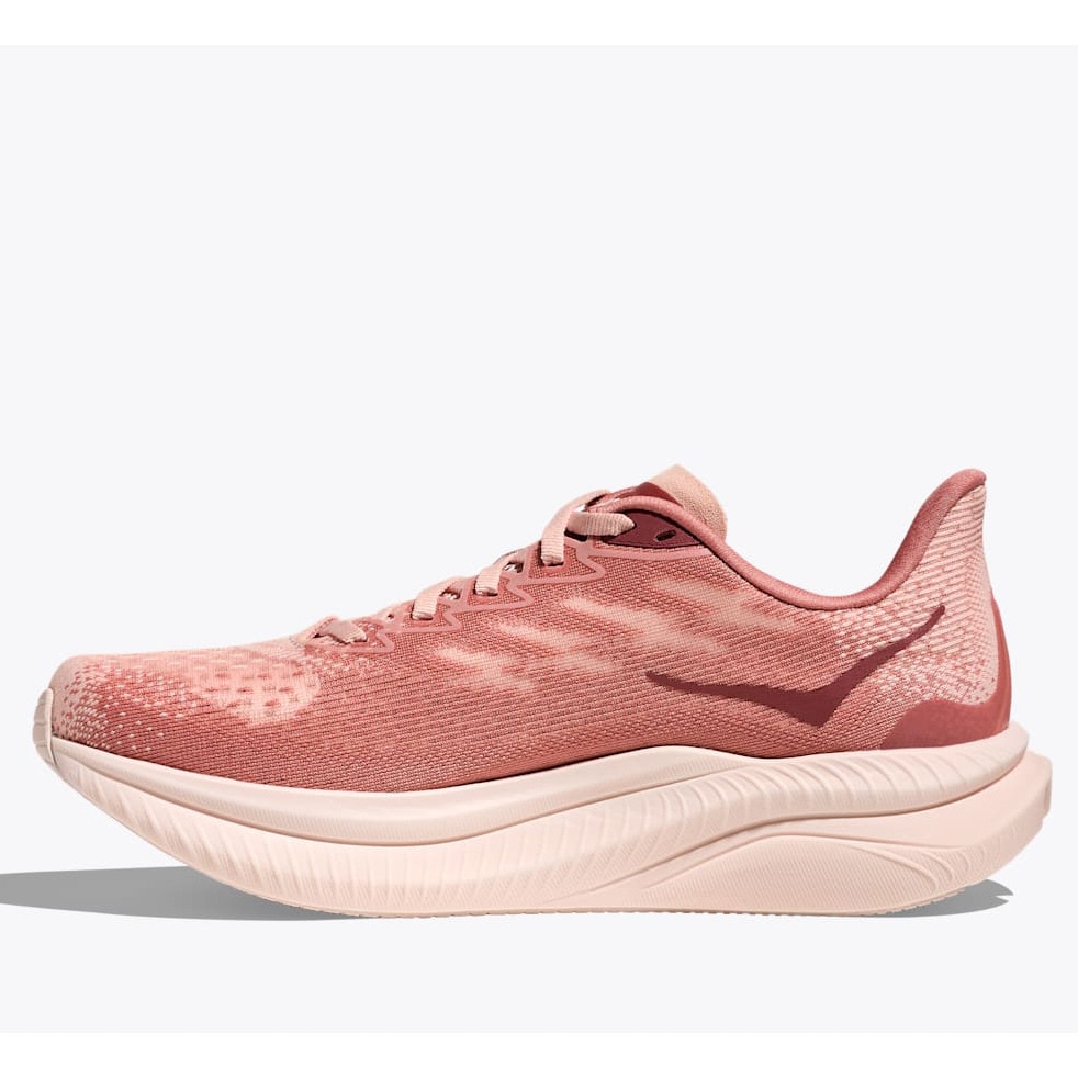 ホカ（HOKA）（レディース）ランニングシューズ ジョギングシューズ マッハ 6 ローズ 1147810-RSLT スニーカー