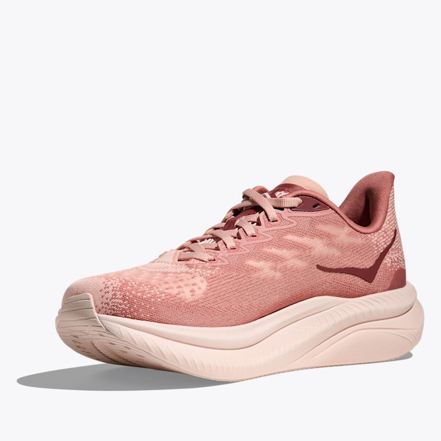 ホカ（HOKA）（レディース）ランニングシューズ ジョギングシューズ マッハ 6 ローズ 1147810-RSLT スニーカー