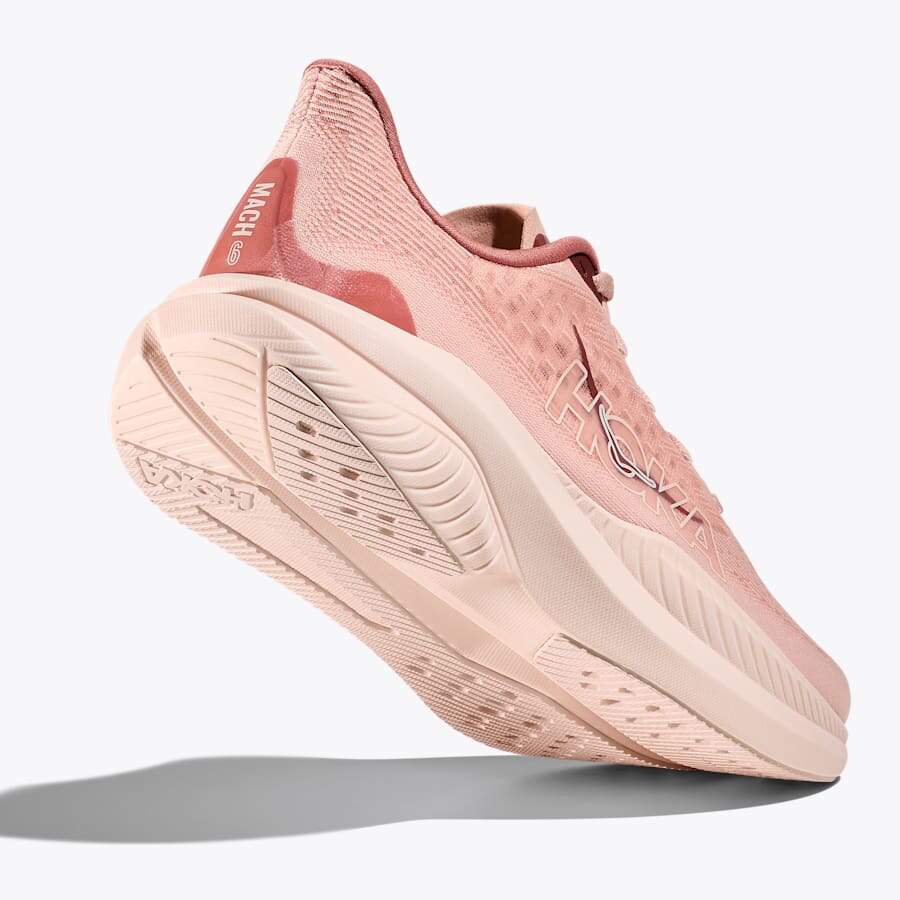 ホカ（HOKA）（レディース）ランニングシューズ ジョギングシューズ マッハ 6 ローズ 1147810-RSLT スニーカー
