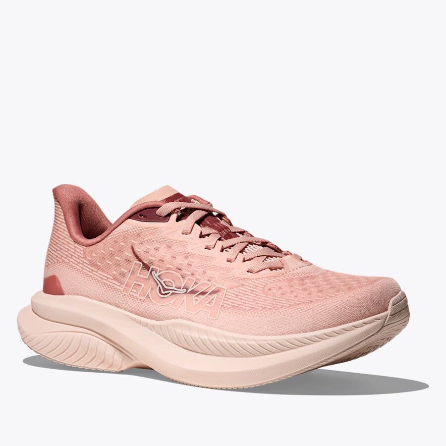 ホカ（HOKA）（レディース）ランニングシューズ ジョギングシューズ マッハ 6 ローズ 1147810-RSLT スニーカー