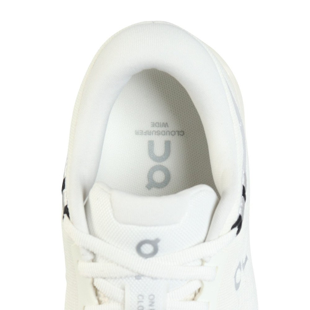 オン（On）（レディース）ランニングシューズ ジョギングシューズ クラウドサーファー  2 ワイド アイボリー 3WF30773334 スニーカー