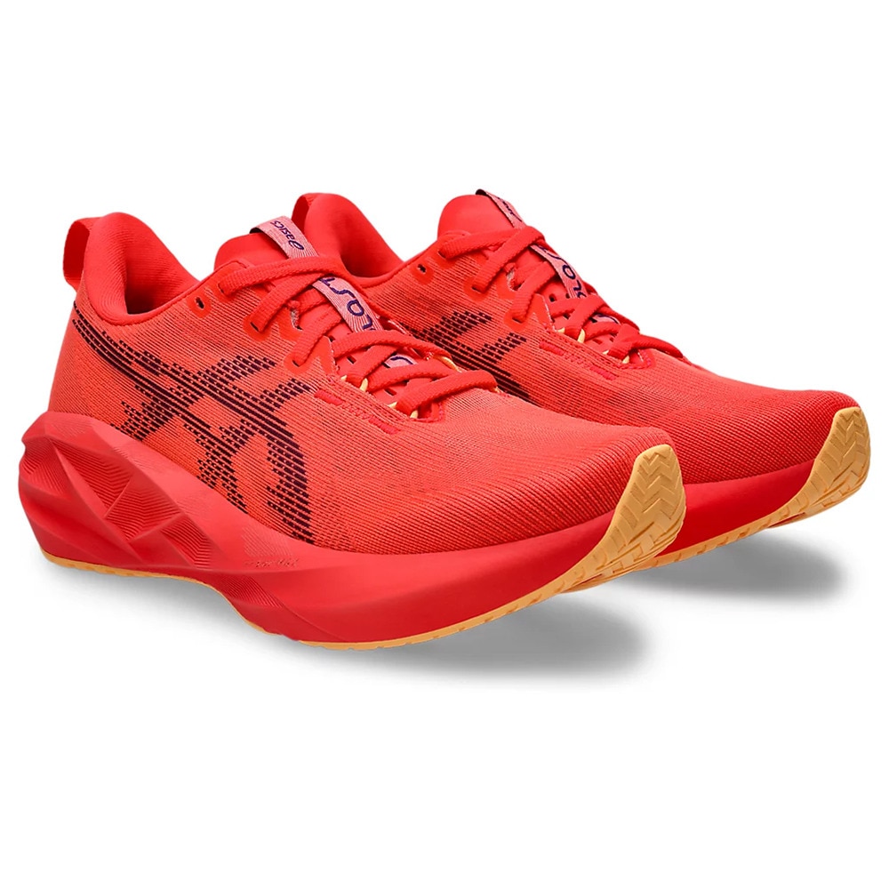 アシックス（ASICS）（レディース）ランニングシューズ ジョギングシューズ  ノヴァブラスト 5 レッド パープル 1012B765.601