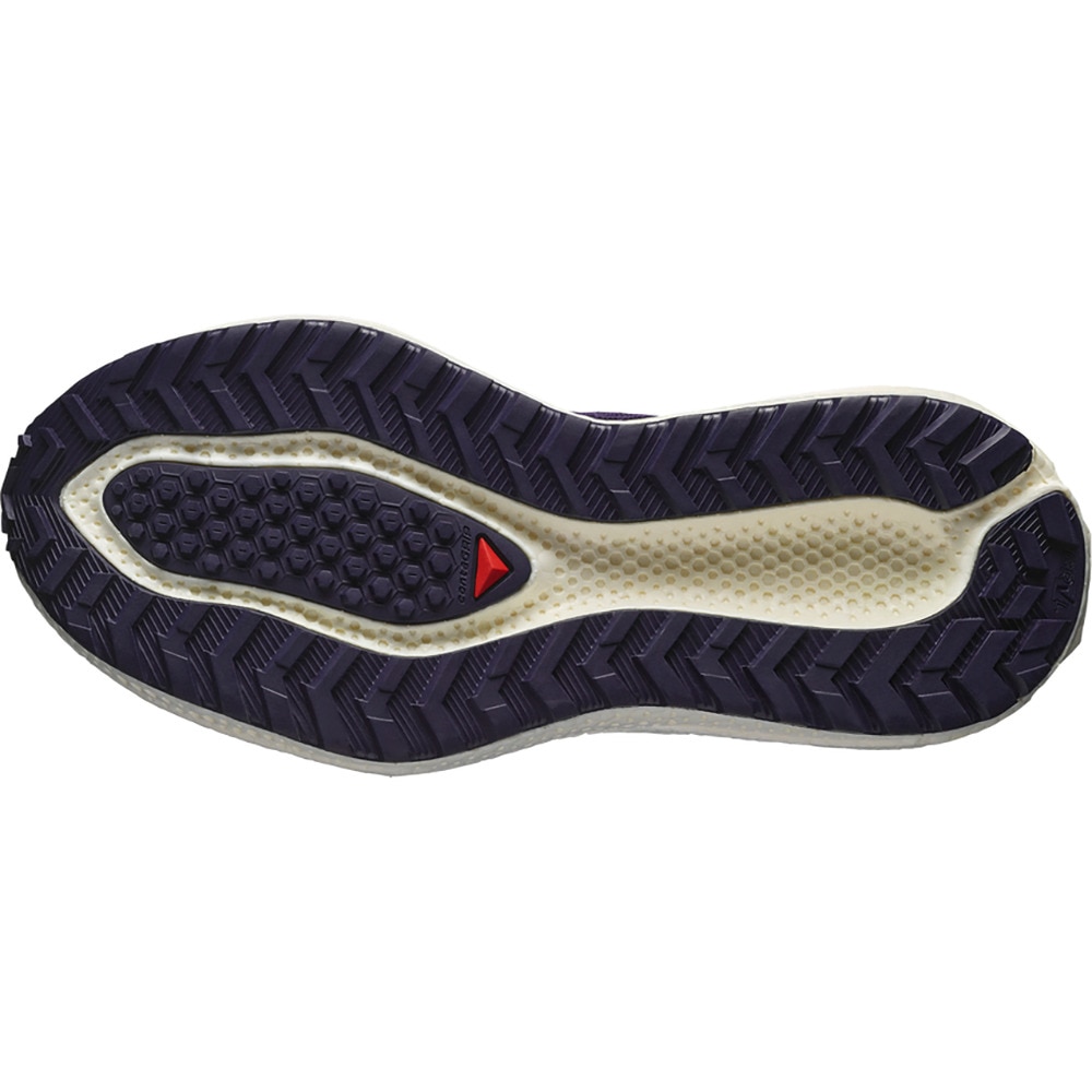 サロモン（SALOMON）（レディース）ランニングシューズ ジョギングシューズ エアロ グライド 3 グラベル パープル L47870600 スニーカー