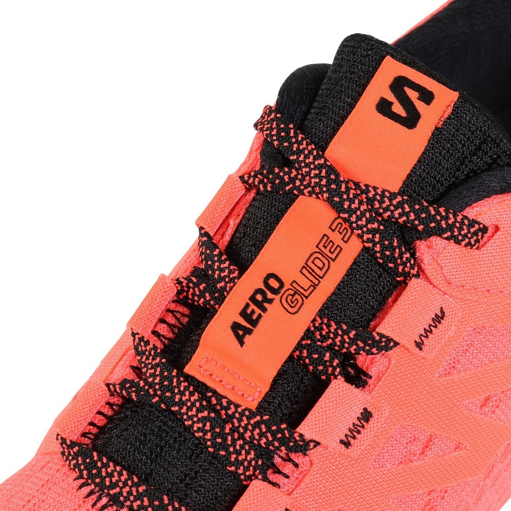 サロモン（SALOMON）（レディース）ランニングシューズ ジョギングシューズ エアロ グライド 3 サーモンピンク L47976500 スニーカー