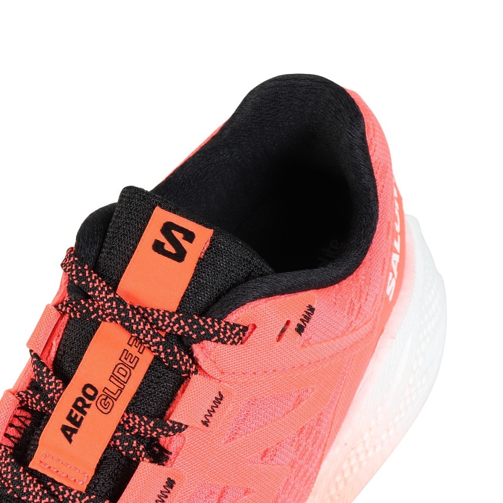 サロモン（SALOMON）（レディース）ランニングシューズ ジョギングシューズ エアロ グライド 3 サーモンピンク L47976500 スニーカー