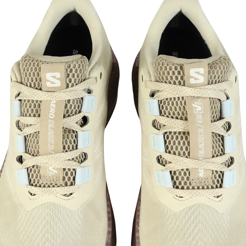 サロモン（SALOMON）（レディース）ランニングシューズ ジョギングシューズ エアロ ブレイズ 3 グラベル GT グリーン L47978400 スニーカー