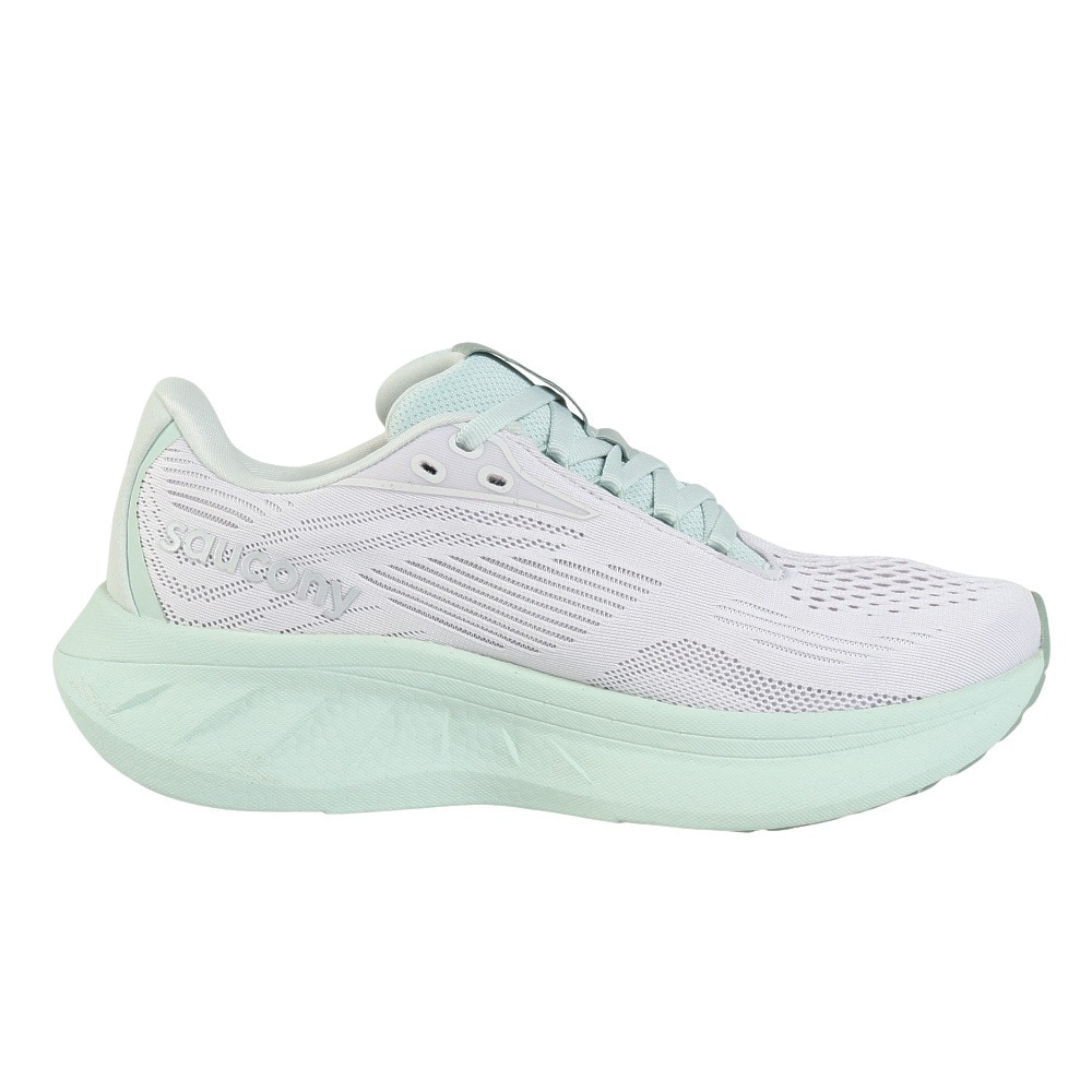 サッカニー（SAUCONY）（レディース）ランニングシューズ ジョギングシューズ ライド18 S11000-221 FOG/MIST