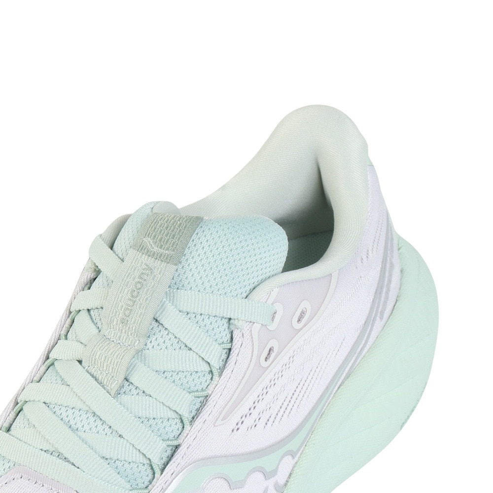 サッカニー（SAUCONY）（レディース）ランニングシューズ ジョギングシューズ ライド18 S11000-221 FOG/MIST